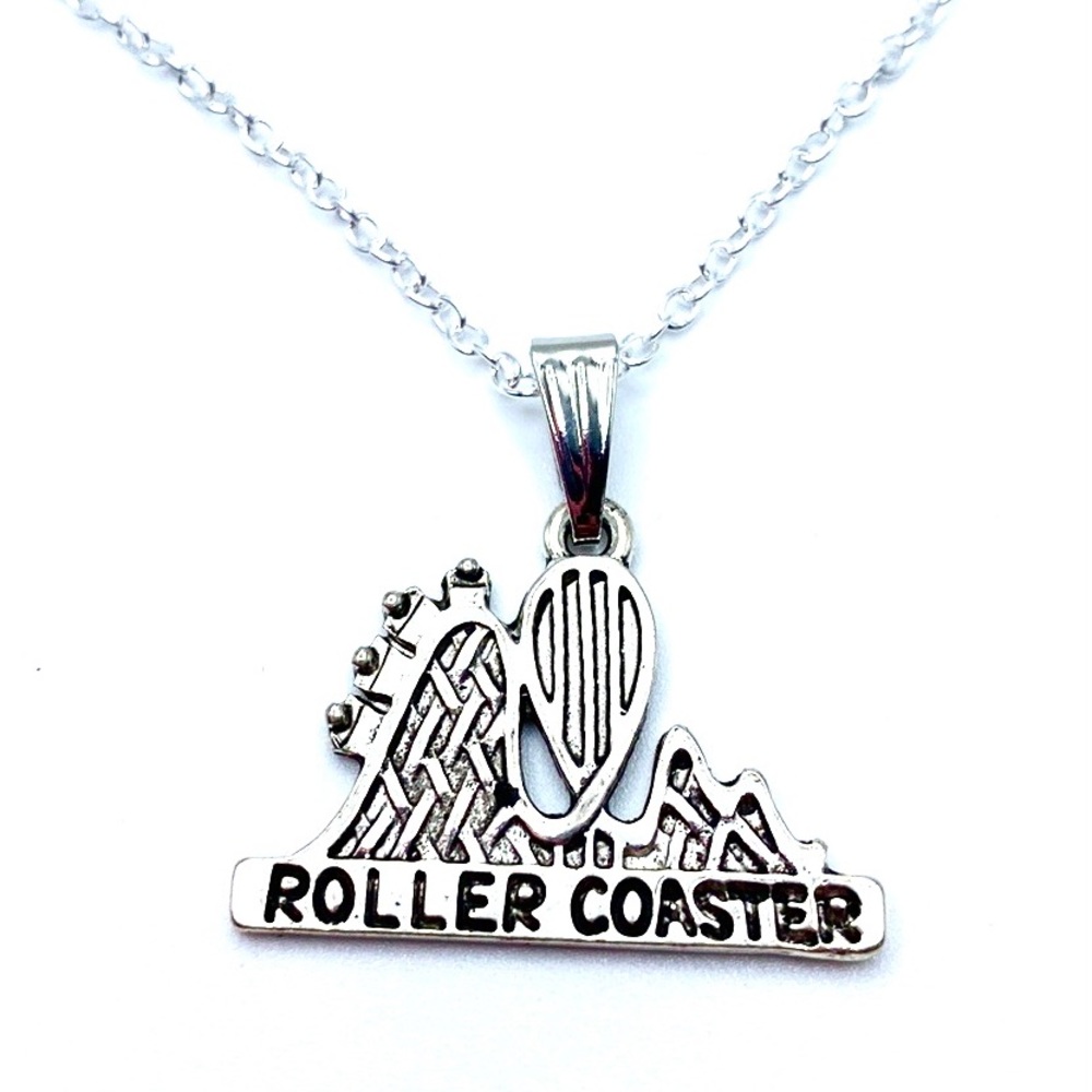 Roller Coaster Necklace May Be Personalized